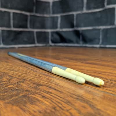 Blue Hollow Aluminum Vintage Drumsticks – Nylon Shoulder & Tip – Lightweight Metal Sticks – Fast Rebound & Bright Articulation image 8