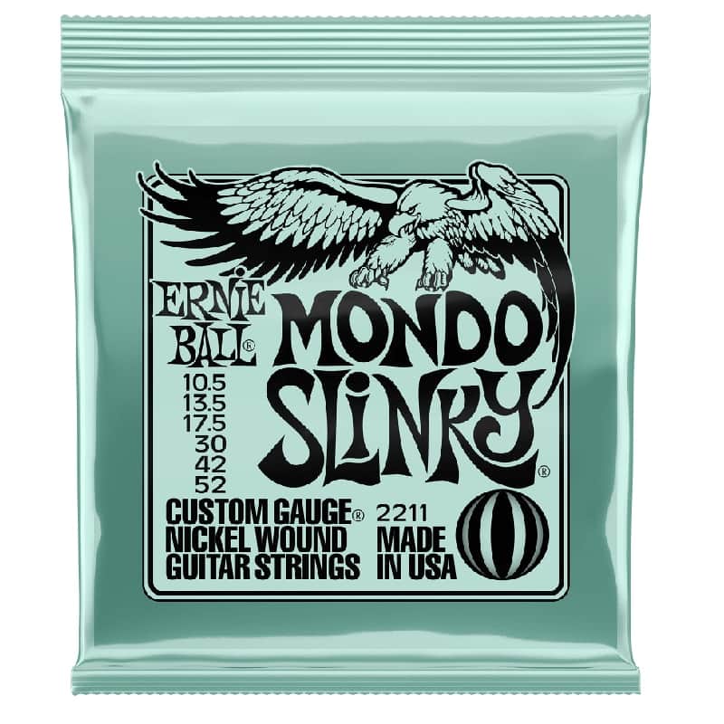 Mondo slinky nickel wound electric guitar strings 10.5 - 52 gauge image 1