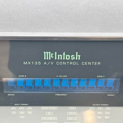 McIntosh MX135 A/V Control Center Preamplifier image 6
