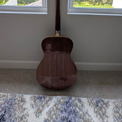 Yamaha FS720S Solid Spruce Top Folk Acoustic Guitar 2010s - Natural image 2