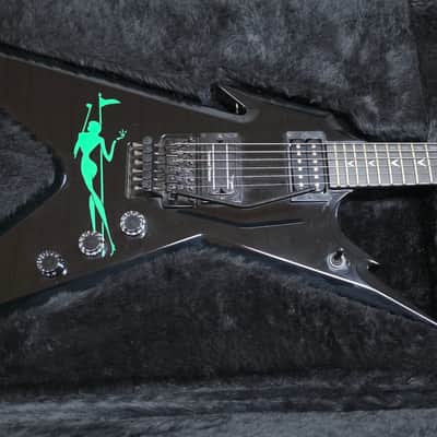 DIMEBAG DARRELL'S LAST GUITAR - Pantera Artist Prototype Dean Dime Razorback Stealth USA Custom Shop from Vinnie Paul estate signed COA D3 Dimebag Darrell Artist Owned Washburn Rare Era! image 1