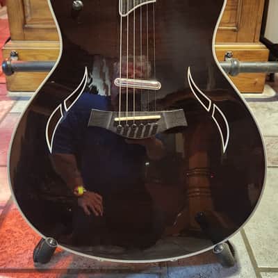 Taylor T5 Pro with Curly Maple Top 2014 - 2017 - Gaslamp Black image 2