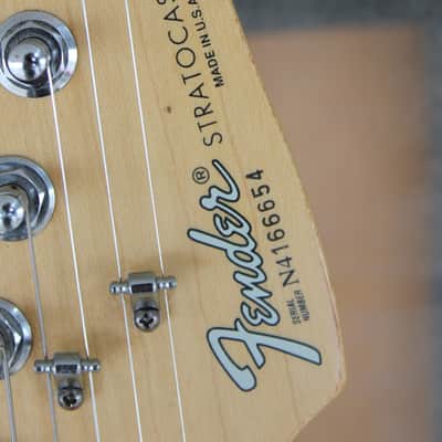 Fender 40th Anniversary American Standard Stratocaster 1994 (Black) image 6