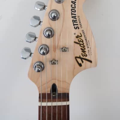 Almost Vintage 2004 Squier Vintage Modified Stratocaster Strat Guitar Candy Apple Red Made in Indonesia Very Clean Solid Guitar image 4