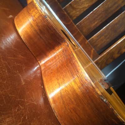 Manuel Nunes Soprano Ukulele circa 1915 flamed golden koa image 4