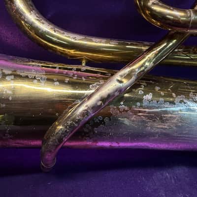 King 625 front bell baritone - Lacquer image 5
