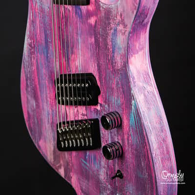 Ormsby Hypemachine CustomShop 8 string 2018 Plank Pink imagen 12