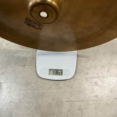 Paiste 18" BLACK LABEL 2002 China Type Cymbal 1978 w/Serial Switzerland 137g image 12