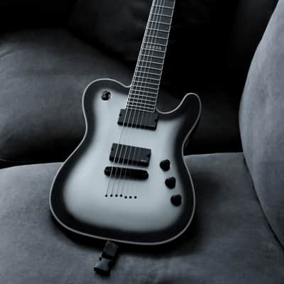 Schecter PT-7 Chris Garza Signature 7-String Silverburst image 1