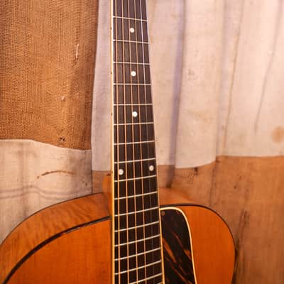 Recording King M-3 Archtop Acoustic Guitar 1940 - Blond image 5