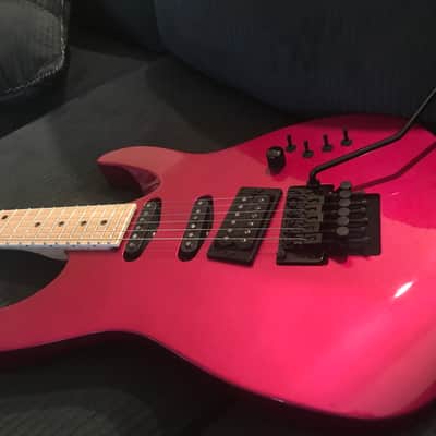 Kramer Pacer custom 1 1989 Magenta image 6