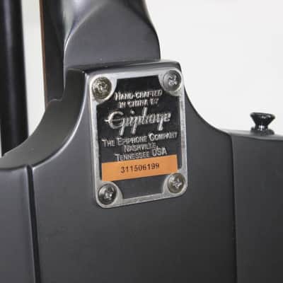 Epiphone Blackbird Nikki Sixx Bass  Black image 7