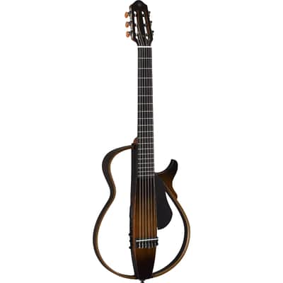 Yamaha Nylon String Silent Guitar Tobacco Sunburst image 2