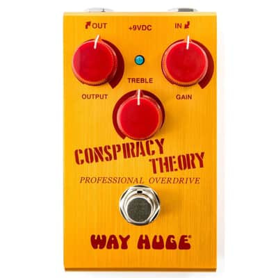 Dunlop Way Huge Smalls Conspiracy Theory Professional Overdrive Effects Pedal, WM20 image 1