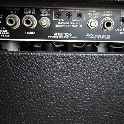 Fender Twin-Amp 2-Channel 100-Watt 2x12" Guitar Combo 1994 - 2001 - Black image 19