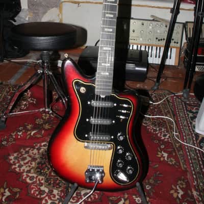 Musima Deluxe 25 GDR Rare Vintage Electric Guitar USSR 1977 year Germany Jaguar image 1