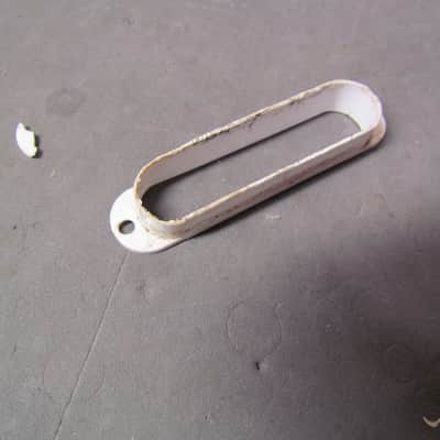1954 Fender Stratocaster Pickup Cover Vintage Bakelite Fender Pickup Cover Rough Condition image 5