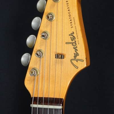 FENDER CUSTOM SHOP Limited Edition 1960 Stratocaster Relic -2022- Faded Daphne Blue [CZ561617] (05/11) image 15