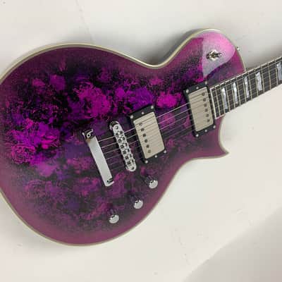 ESP Eclipse Custom Purple Peel Original Series Electric Guitar + Hard Case MIJ - IN Stock! image 12