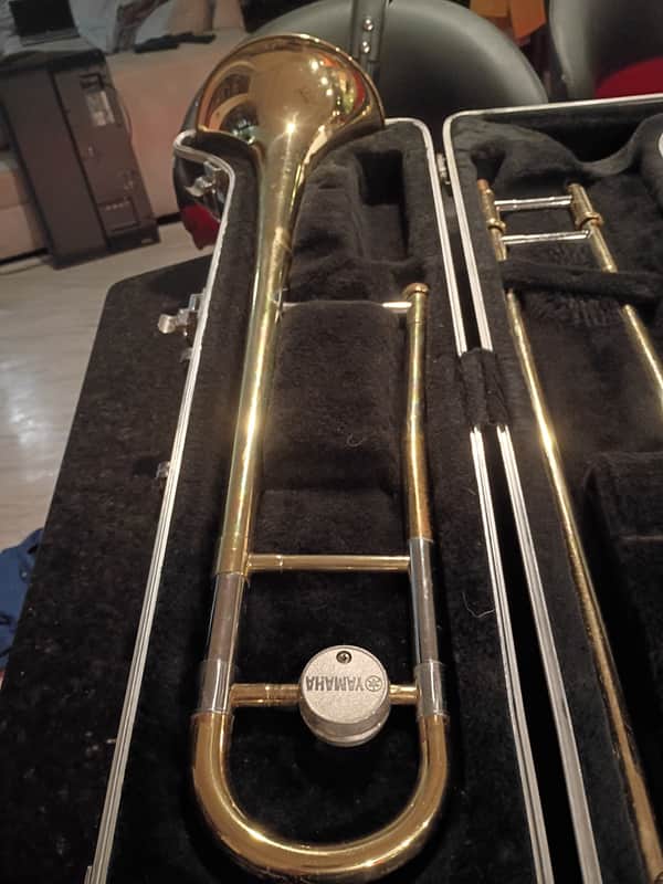 Yamaha YSL-354 Standard Trombone 2010s - Lacquered Brass image 1