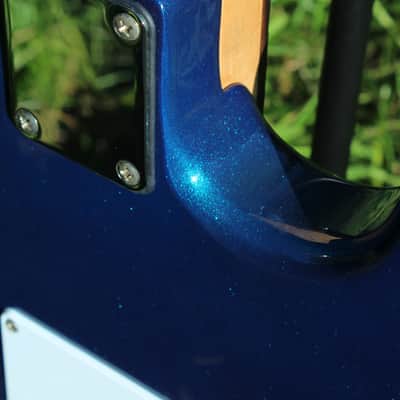 Aria Left Handed STG 2000s - Royal Blue Sparkle image 15