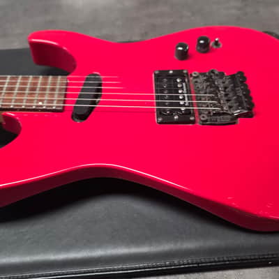 ESP THE JUNIOR Ferrari Red Jackson lawsuit headstock Japanese Super Strat MIJ JAPAN image 19