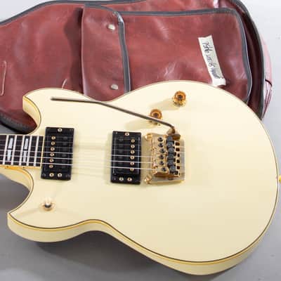 1984 Yamaha SG-1300T Cream White – Rare MIJ Neck-Thru w/ Rockin’ Magic Trem, Ebony Board + Gig Bag image 1