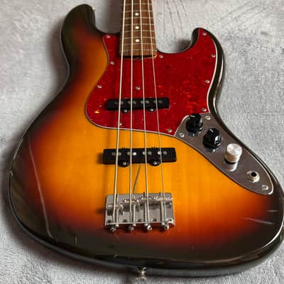 Fender Jazz Bass MIJ Made in Japan 1991-1992 3-Color Sunburst w/ Gig Bag image 2