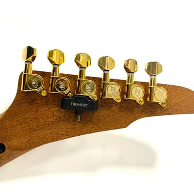 Hot rod, custom stratocaster style guitar, figured padauk/roasted ash, SD SLUG pickups image 13
