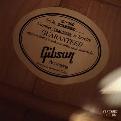 2012 Gibson SJ-200 Standard Vintage Sunburst w/ OHSC | Fishman Ellipse Aura, KING of the Flat-Tops! image 8