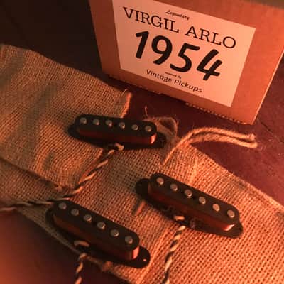 Virgil Arlo 1954 Model Strat (Original White Label Arlos) 2019 Tan image 3