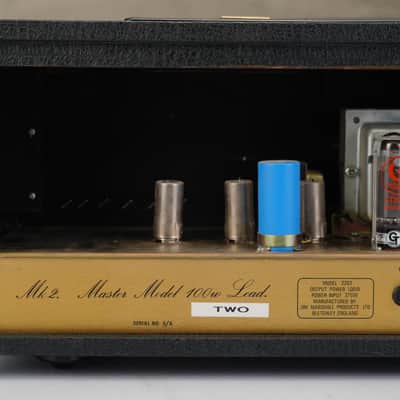 Marshall JCM 800 Model 2203 100w Amplifier Head Mike Clark #58974 image 12