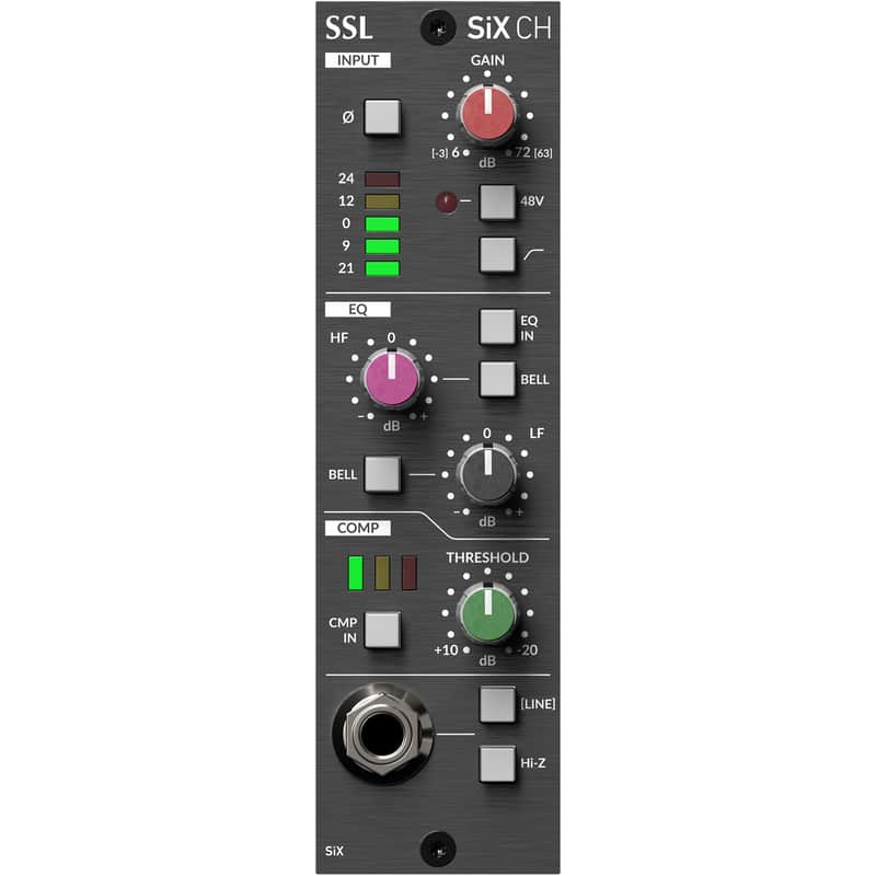 Solid State Logic SiX CH 500-Series Channel Strip Module image 1