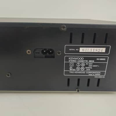Kenwood- KX-880G - Two Head Stereo Cassette Deck image 11