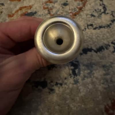 Holton Revelation 81 Bb Trombone mouthpiece (Silver plated) (very rare) image 2