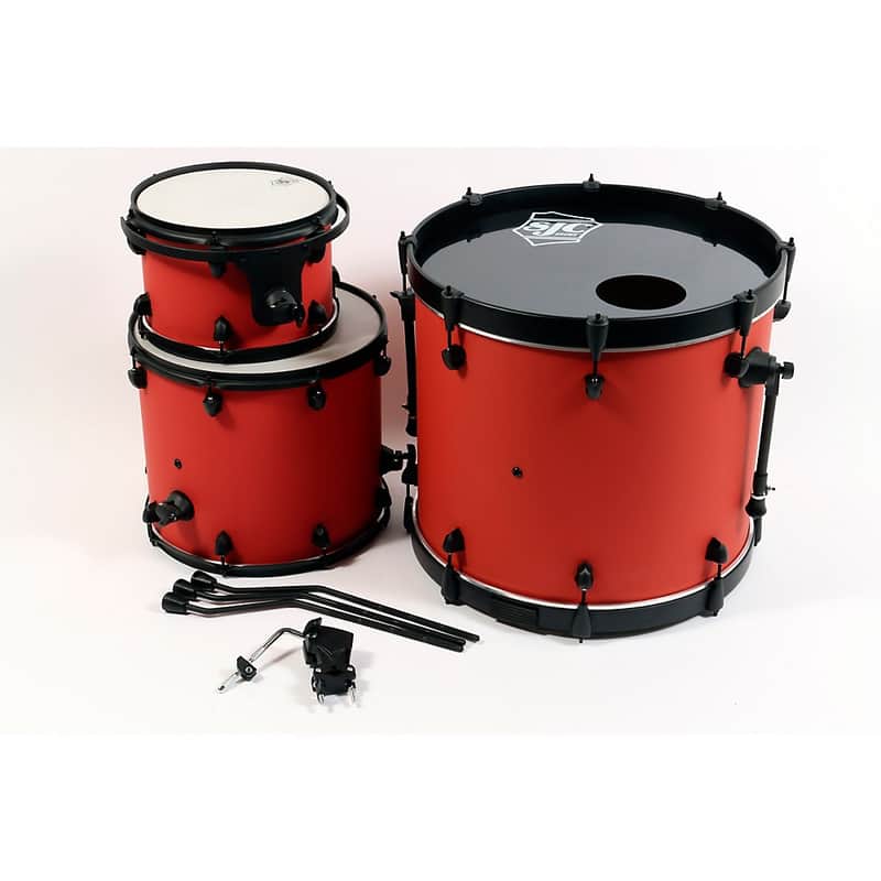 SJC Drums 3-Piece Pathfinder Shell Pack Regular  Fresno Red image 1
