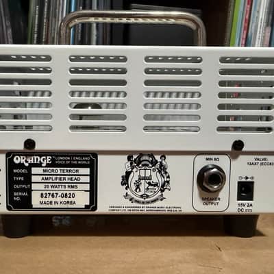 Orange Micro Terror 20-Watt 1x8" Guitar Amp Half Stack 2012 - Present - Orange image 3