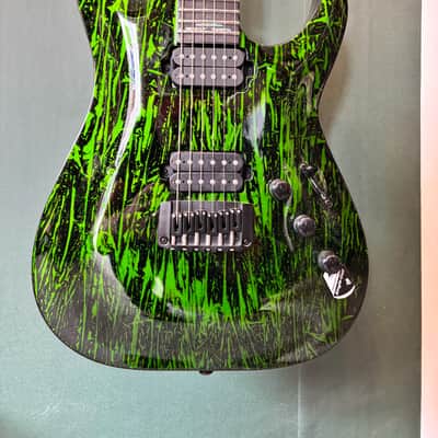 Schecter C-1 Silver Mountain - 2020 - Toxic Venom image 2