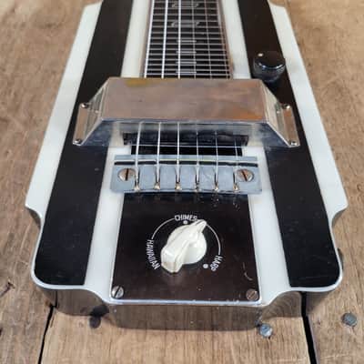 National New Yorker Lap Steel 1938 Early Pre War Version Original Case - Black and White image 8