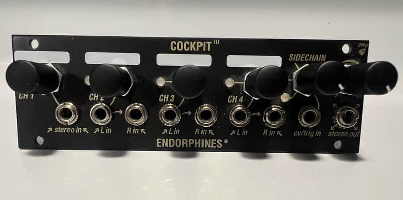 Endorphin.es Cockpit 1U Eurorack Synth Module 2021 - Present - Black image 1