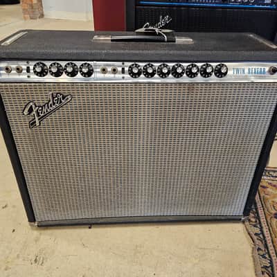 Vintage Fender Twin Reverb 1971 - Silver Face image 1