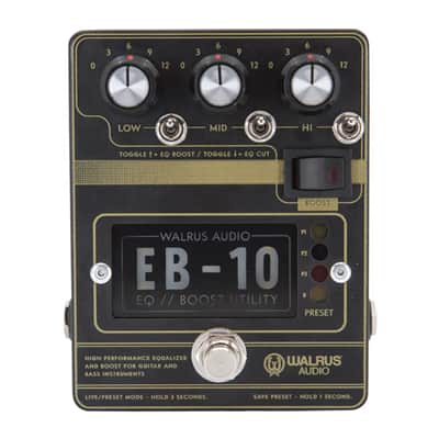 Walrus Audio EB-10 (Cream or Black) image 1