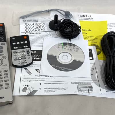 Yamaha RX-A2000 Aventage A/V Receiver Piano Black image 7