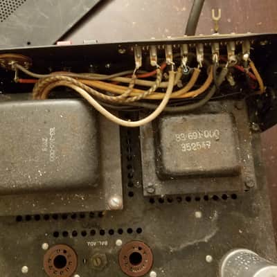 Bogen MX30A Mixer Amplifier 30 Watt 7868 Tube Amp PA Head 1965 - Black image 16