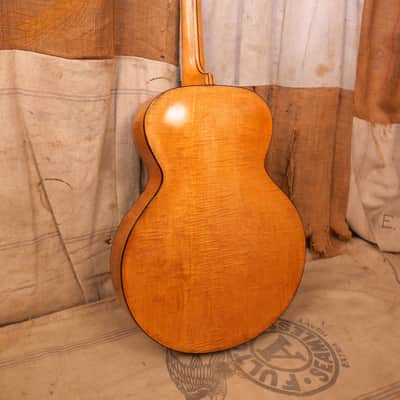 Recording King M-3 Archtop Acoustic Guitar 1940 - Blond image 8