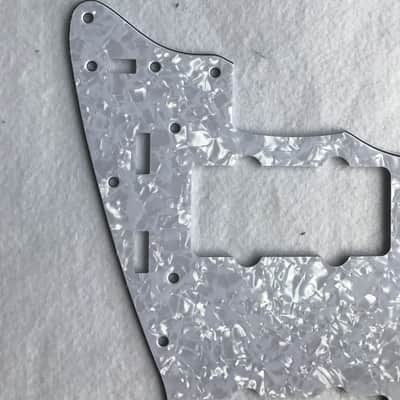 For US Jazzmaster Guitar Pickguard , 4 Ply White Pearl image 2