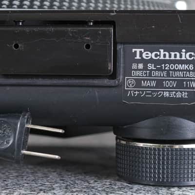 Technics SL-1200MK6 Black Direct Drive DJ Turntable in Very Good Condition image 19