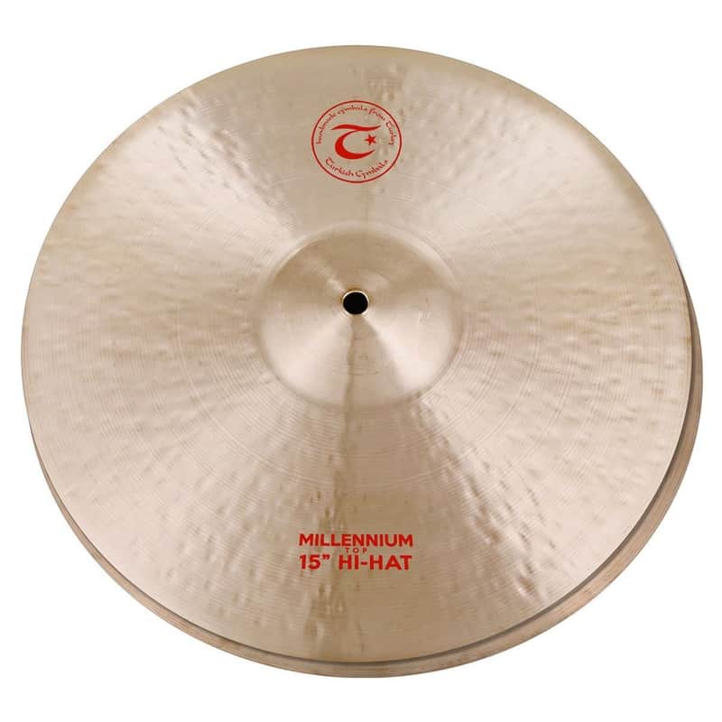 Turkish Millennium Hi Hat Cymbals 15" image 1