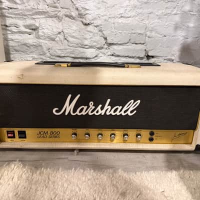 Marshall 20th Anniversary JCM800 2203 100 watt 1982 - White image 1