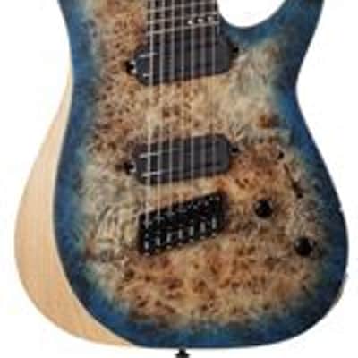 Schecter Reaper-7 Multiscale 7MS Electric Guitar Sky Burst image 1
